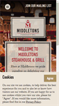 Mobile Screenshot of middletons-shg.co.uk